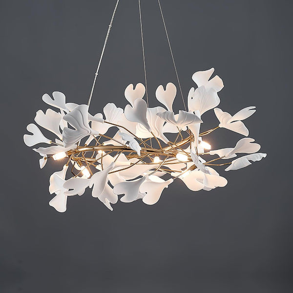 Gingko Round Chandelier U