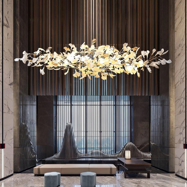Ginkgo Cloud Chandelier