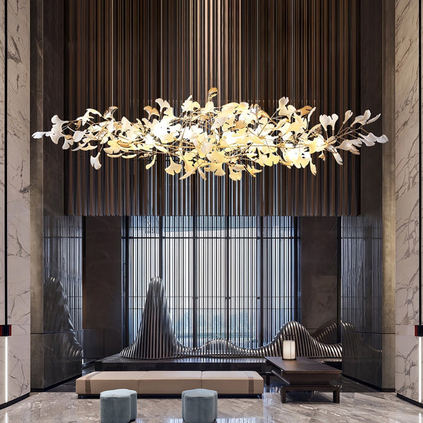 Ginkgo Cloud Chandelier