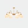 Glass Persimmon Chandelier