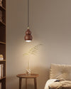 Wooden Gourd Pendant Lamp