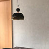 Green Glass Bowl Pendant Lamp