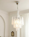 grid-glass-waterfall-chandelier