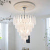 grid-glass-waterfall-chandelier