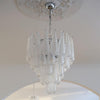 grid-glass-waterfall-chandelier