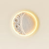 Gypsum Moon Wall Lamp