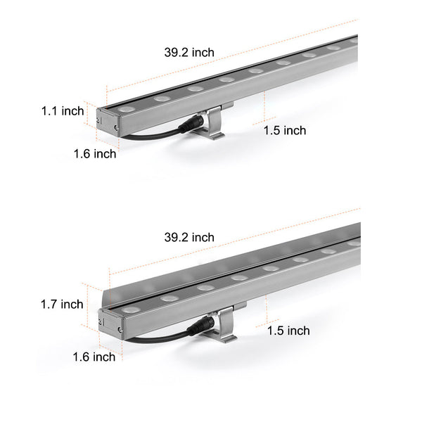Waterproof Outdoor Low Voltage Light Bar Led Linear Wall Washer Lights