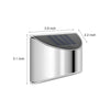 Minimalist Modern Solar Wall Lamp Ha082395