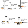 Light Guide Ring 1 2 3 4 9 Light Chandelier