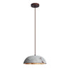 Half Dome Vintage Ceramic Pendant Lamp