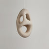 Hand Built White Pendant Lamp
