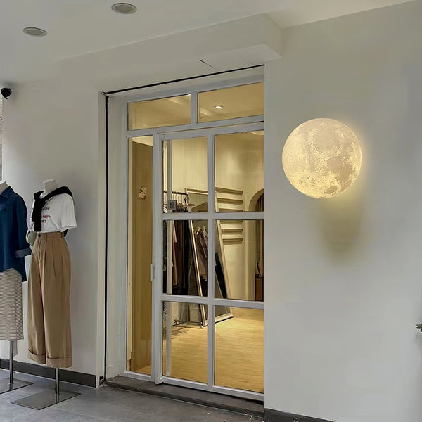 Hemisphere Moon Wall Lamp