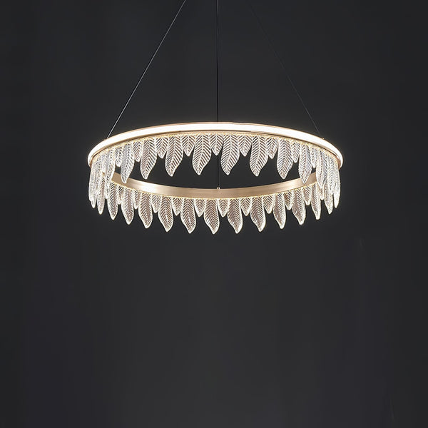 Holy Light Leaf Chandelier