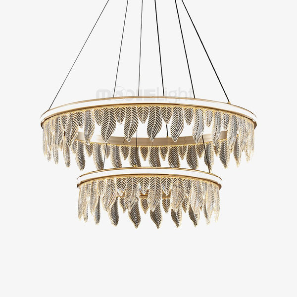 Holy Light Leaf Chandelier