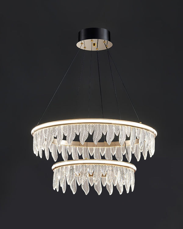 Holy Light Leaf Chandelier