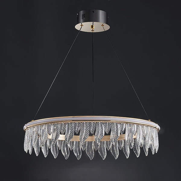 Holy Light Leaf Chandelier