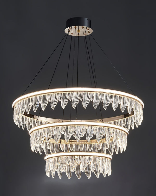 Holy Light Leaf Chandelier