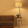 Inclined Tube With Table Floor Lamp