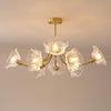 Kalin Flower Glass Chandelier