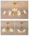 Kalin Flower Glass Chandelier