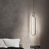 Led Oval Linear Pendant Light
