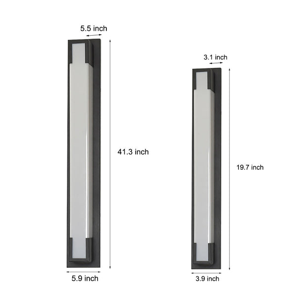 Modern Minimalist Exquisite Outdoor Waterproof Led Decorative Courtyard Wall Lamp