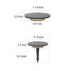 Outdoor Flat Grass Solar Light Led Landscape Ground Lights For Villa Gardenoutdoor Waterproof Grass Light Solar Led Ground Lights For Villa Garden