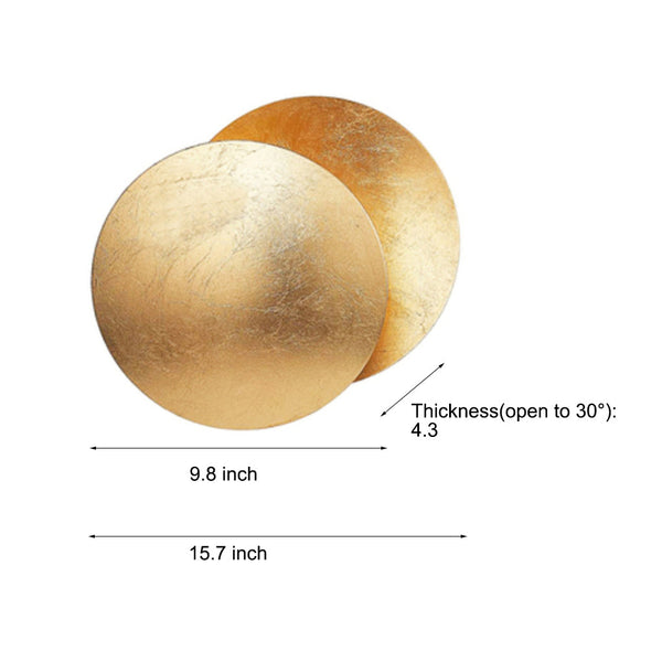 Nordic Minimalist Unique Rotatable Moon Like Design Led Wall Lamp For Bedside Aisle Stairs