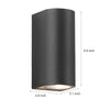 Led Up And Down Lights Outdoor Wall Lights Wall Lamp Wall Sconce Lighting