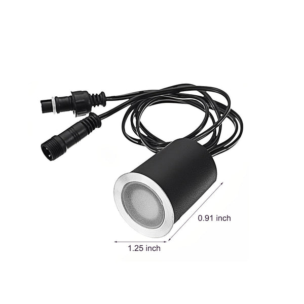 Led Recessed Deck Stair Lights Outdoor Step Lights Garden Lights In Ground Lights