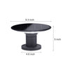 Round Ufo Shaped Solar Waterproof Outdoor Fence Post Lights
