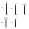 Round Ufo Shaped Led Waterproof Solar Path Lights