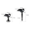 Waterproof Rgb Outdoor Solar Spot Light