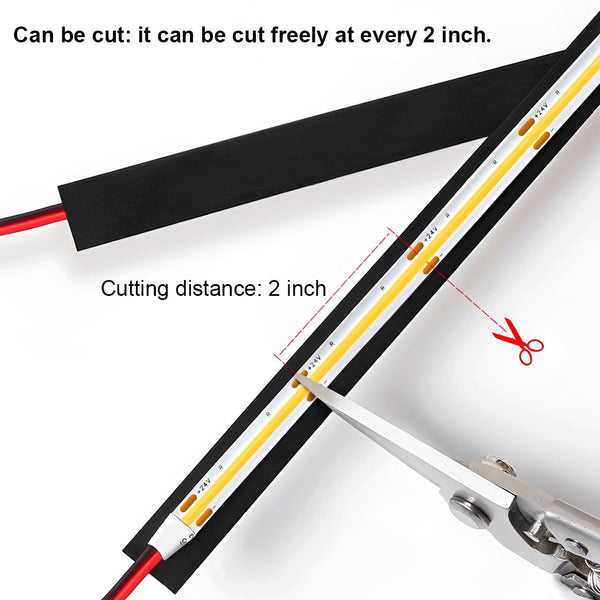 Rotatable Intelligent Dimming Cob Modern Led Strip Lights Linear Light