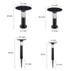 Round Bubble Design Solar Path Lights Li002135