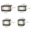 Retro Grilles Solar Fence Post Lights Li002326