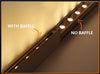 Linear Up Led Outdoor Wall Washer Lights Wall Landscape Lamp With Baffle