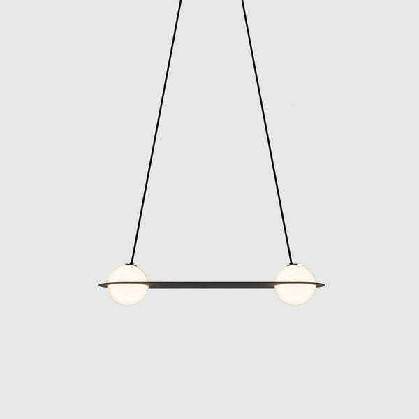 Black Glass Pendant Lamp