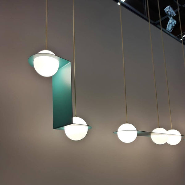 Black Glass Pendant Lamp