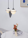 Black Glass Pendant Lamp