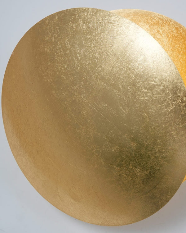 Modern Adjustable Disc Wall Sconce with Integrated LED for Bedroom and Hallway