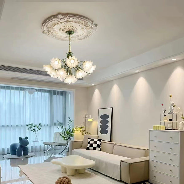 Lily Of The Valley Flower Chandelier