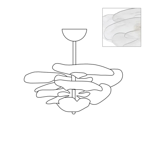 lotus-leaf-layered-glass-chandelier