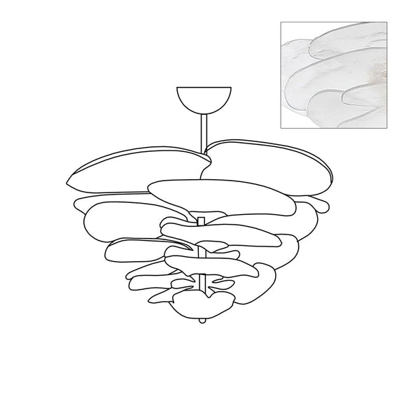 lotus-leaf-layered-glass-chandelier
