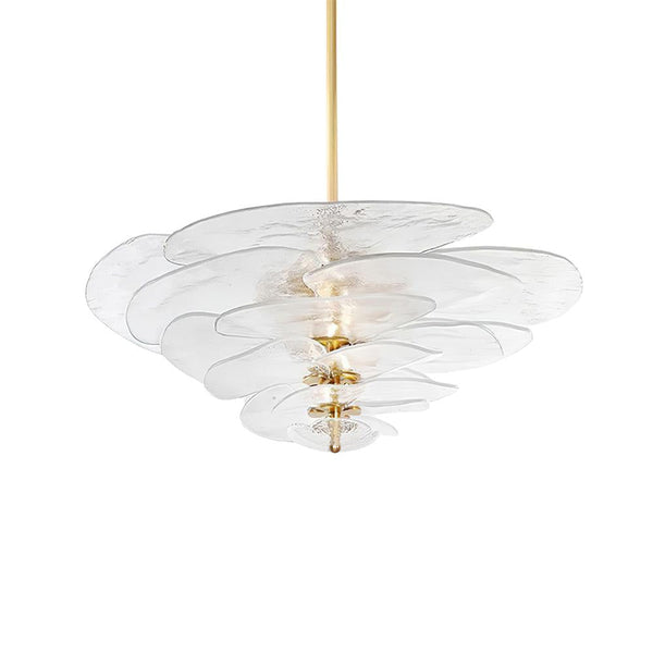lotus-leaf-layered-glass-chandelier