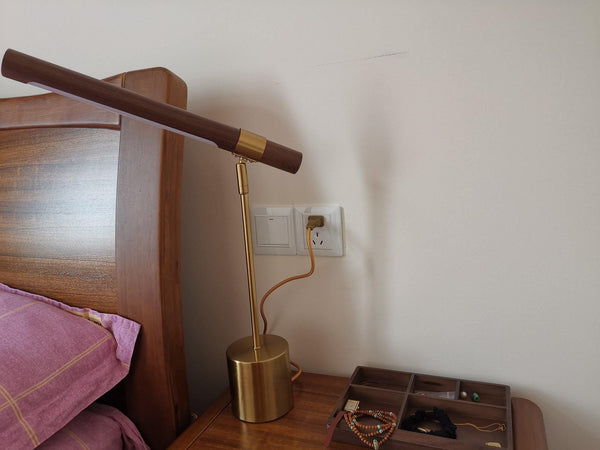 Linear Wood Led Task Light
