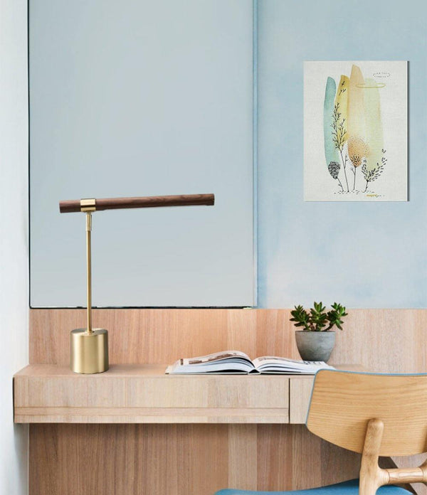 Linear Wood Led Task Light
