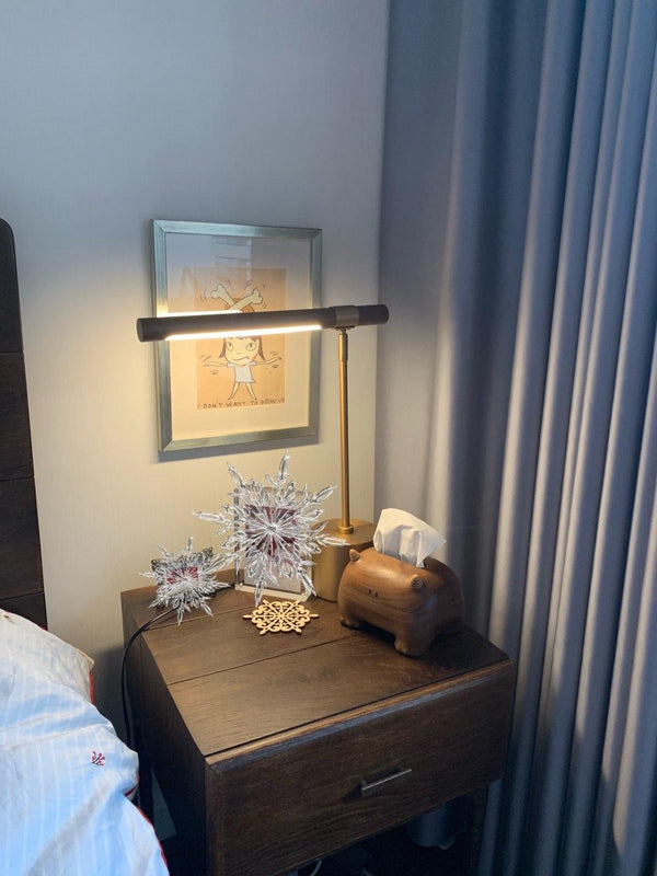 Linear Wood Led Task Light