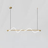 Linear Curve Island Chandelier
