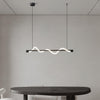 Linear Curve Island Chandelier
